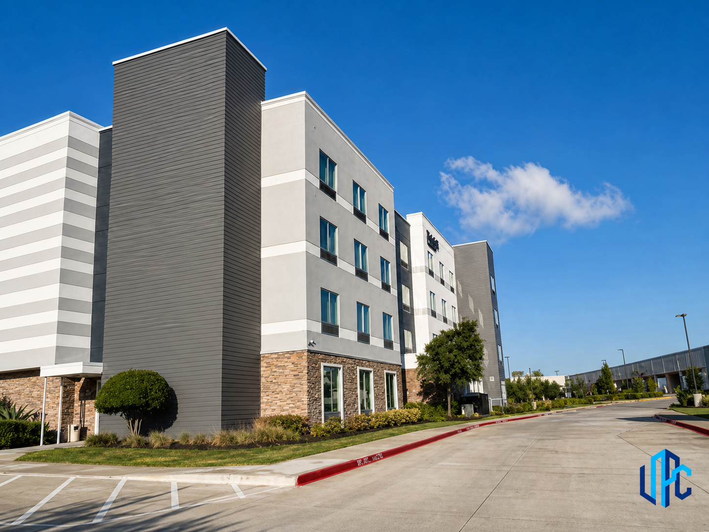 Completed commercial painting project in Dallas–Fort Worth